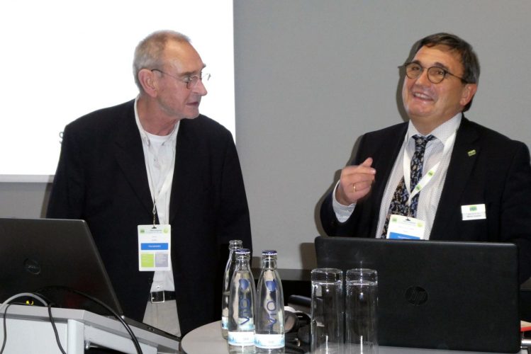 links: Prof. Dr. Johann Schäffer und Prof. Dr. Martin Kramer